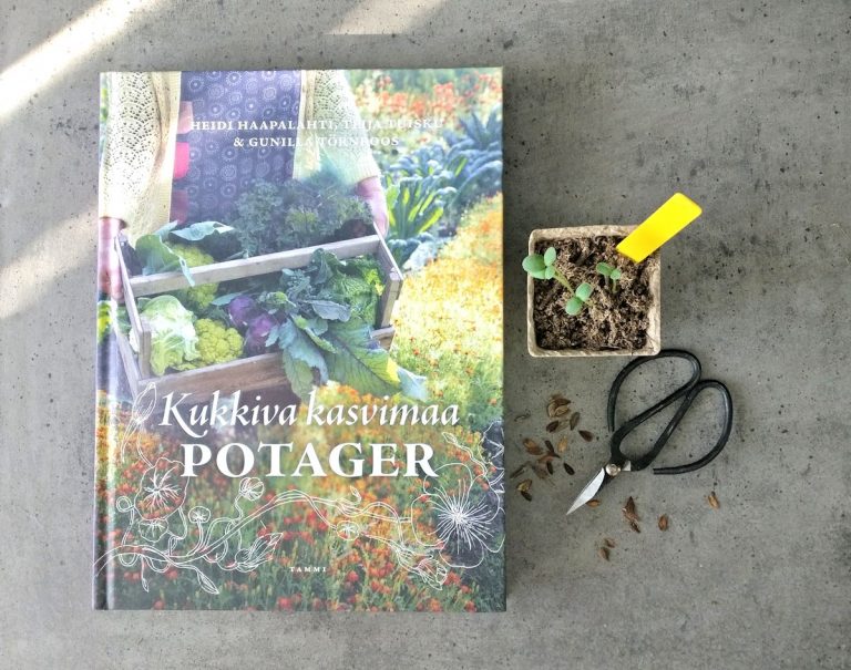 Kukkiva kasvimaa Potager -kirja