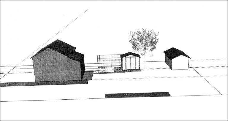 Varasto pienelle pihalle